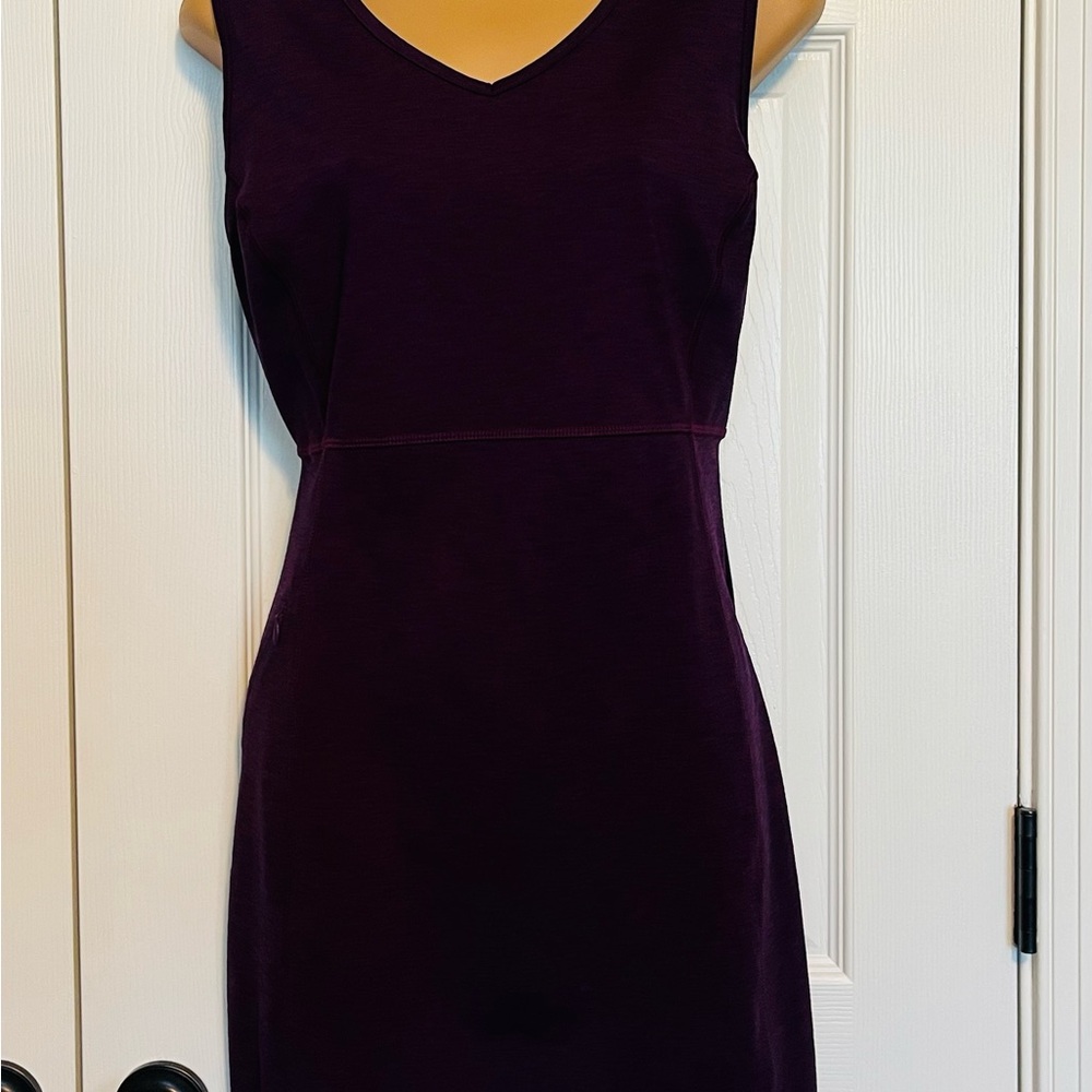 Duluth Trading Co Deep Purple Mini Dress